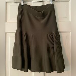 Olive green Intermix skirt 🫒